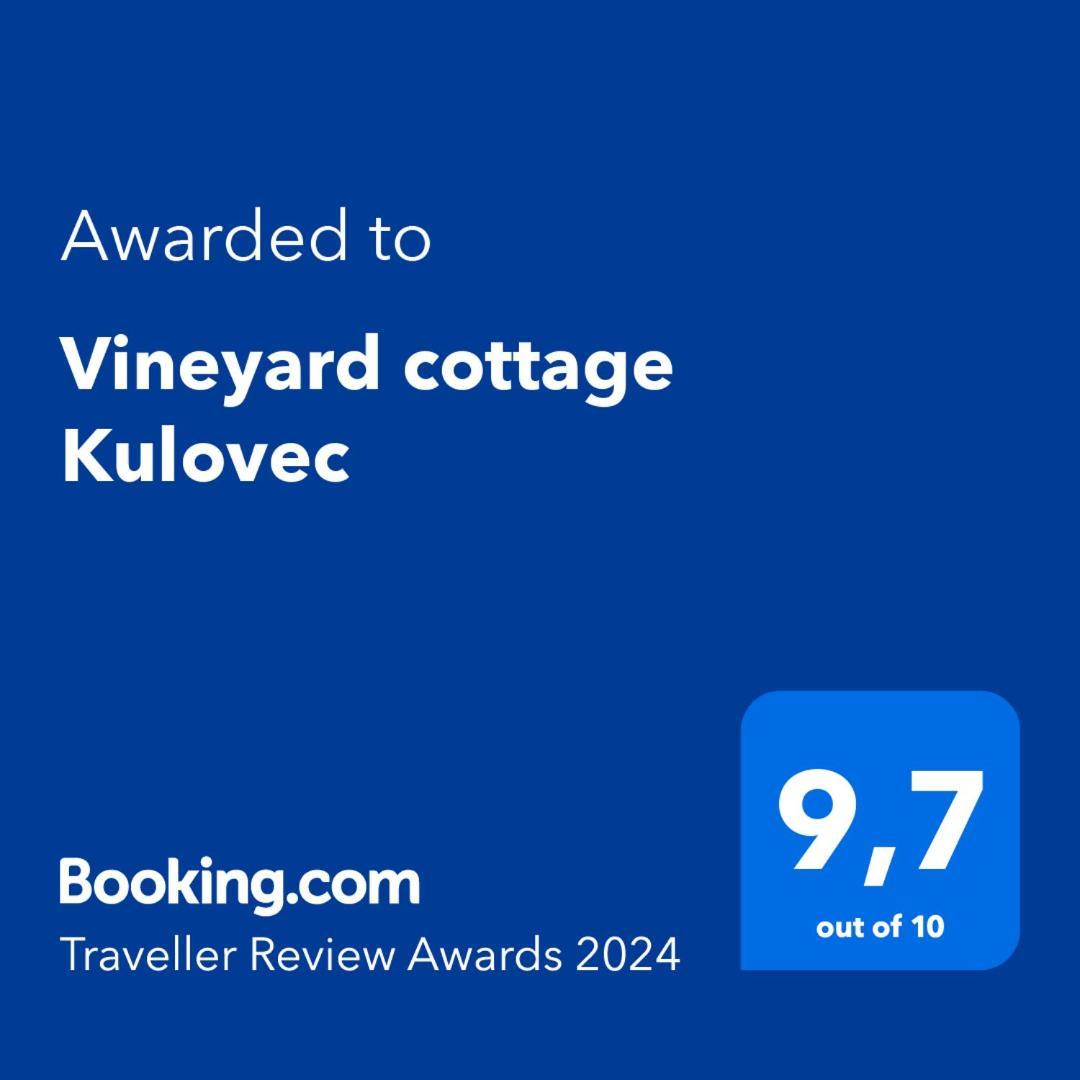 Vineyard Cottage Kulovec Ursna Sela Dış mekan fotoğraf